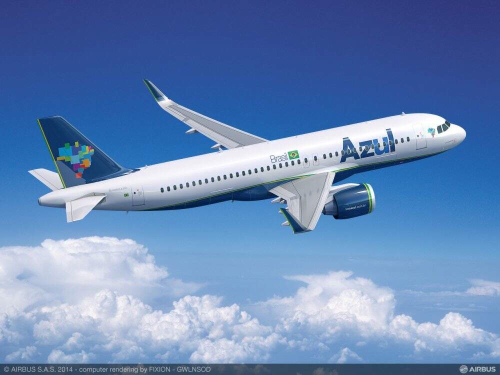 airbus - azul