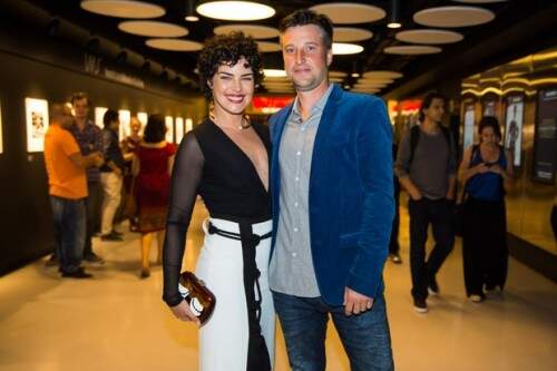 Ana Paulo e o marido, Henrique Plombon (Foto: Photo Rio News) 