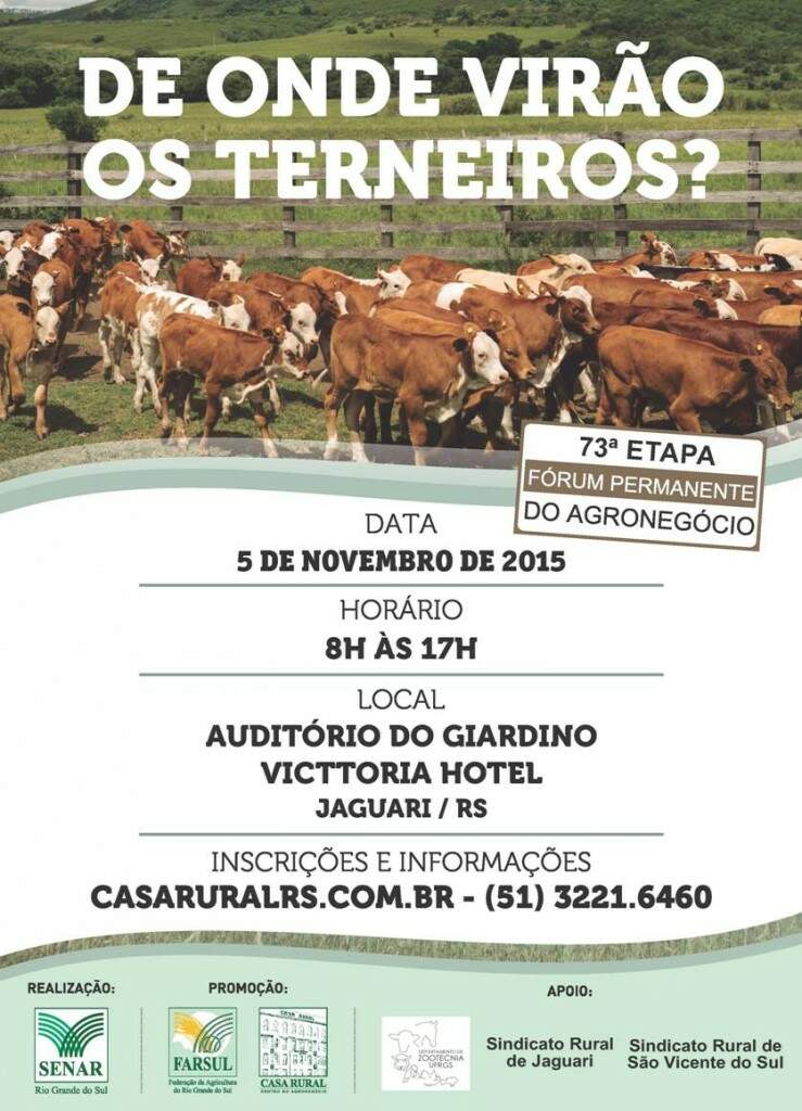 73ª etapa do Fórum Permanente do Agronegócio - Farsul