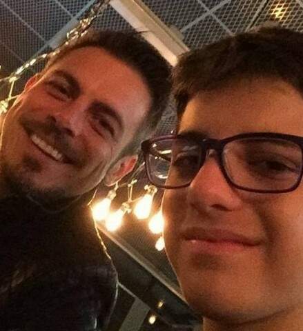 Baricelli e Vicenzo. (Foto: Reprodução)