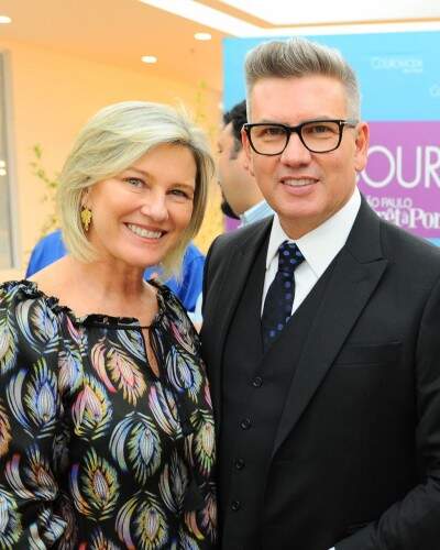 Luciane e Jorge Bischoff acompanharam as novidades da Feira. (Foto: Fábio Mendes/divulgação)