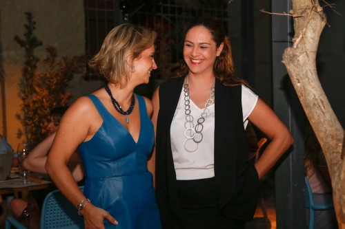 Priscilla Ortiz e Jaqueline Sant'Anna Pegoraro. (Foto: Lenara Petenuzzo/especial)