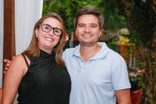 Rosane e Maurício Cristal estiveram no encontro. (Foto: Lenara Petenuzzo/especial) 