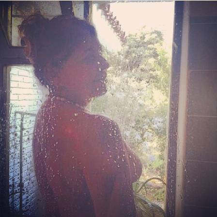 Roberta Miranda admite, entretanto, que teve medo da repercussão da foto no chuveiro. (Foto: Reprodução)