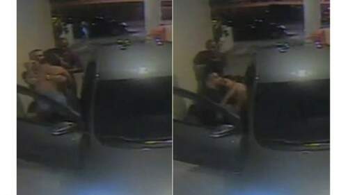 Imagens de câmeras de segurança do hospital contradizem a versão do cirurgião Wagner Moraes. (Foto: Reprodução)