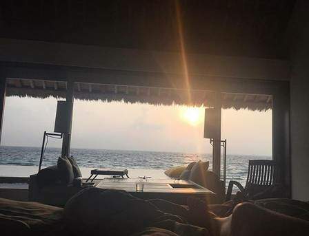 Vista do quarto de hotel de Thor. (Foto: Reprodução)