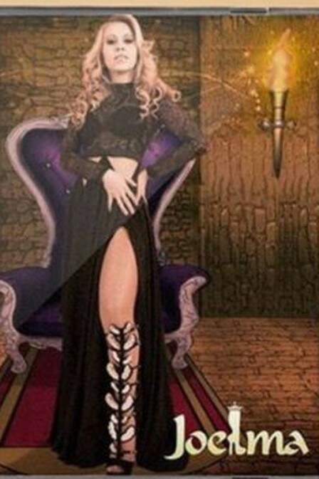 Joelma "poderosa". (foto: reprodução)