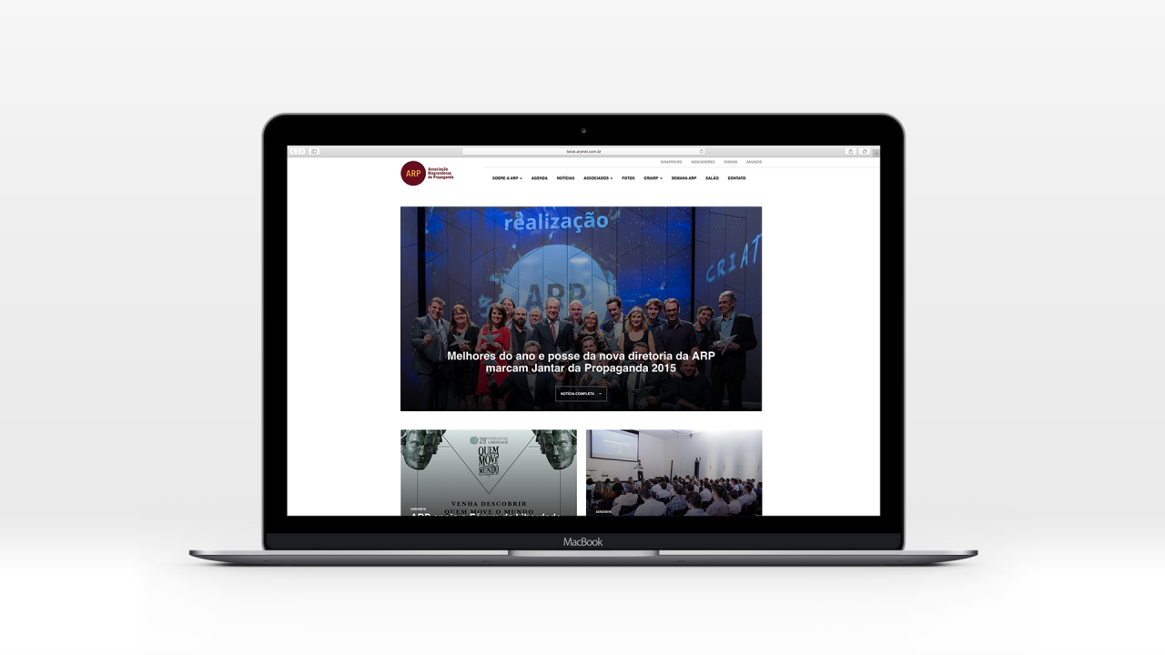Novo site ARP