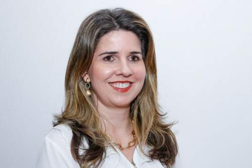 Taciana Dal’Forno Dini acompanhou a dermatologista em Washington.  (Foto: Lenara Petenuzzo/divulgação)