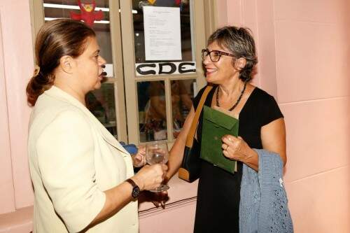 Maria Lucia Coelho Silva e Alba Maria La Rosa Ferreira. (Foto: Lenara Petenuzzo/especial)