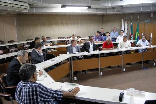 Reunião do Conselho Municipal de Transportes Urbanos sobre a tarifa de ônibus na capital. (foto: Luciano Lanes/PMPA) 