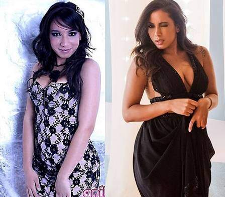 Fotomontagem de Anitta