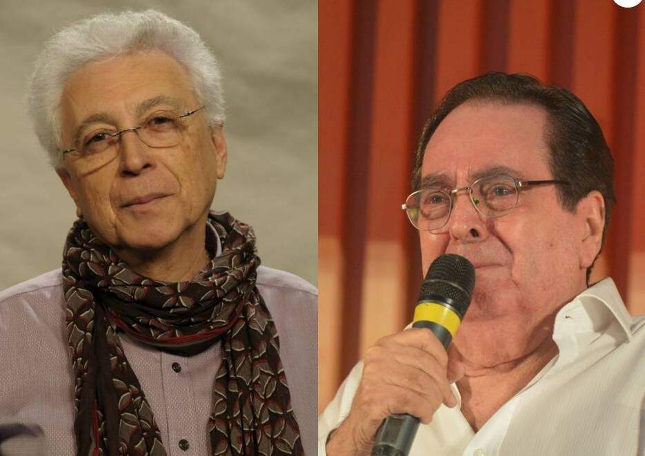 Fotomontagem de Aguinaldo Silva e Benedito Ruy Barbosa
