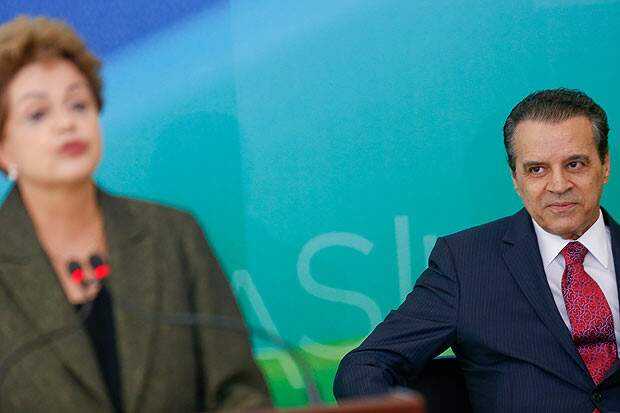 Dilma Rousseff e Henrique Eduardo Alves