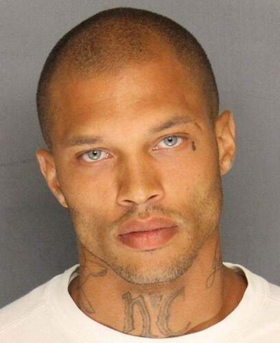  O americano Jeremy Meeks. (Foto: Reprodução)