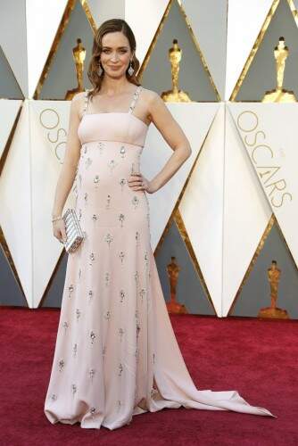 Emily Blunt na cerimônia do Oscar deste ano. (foto: reprodução)