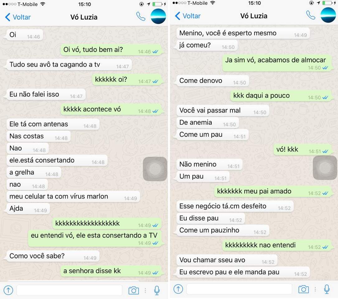 Diálogo virou sucesso no Facebook. (Crédito: Reprodução)