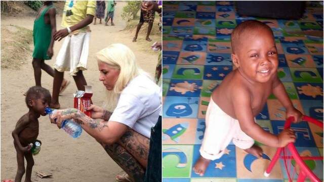 Fotomontagem do nigeriano Hope