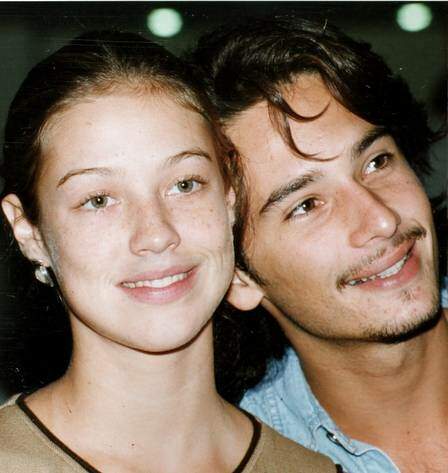 Luana Piovani e Rodrigo Santoro, em foto de 1997