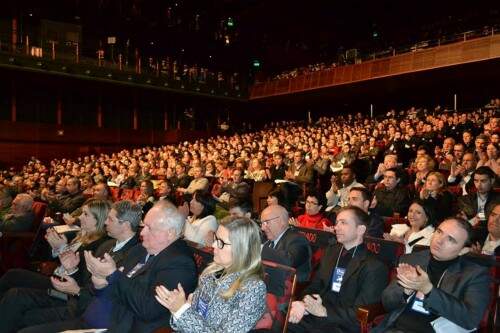 O presidente do Banrisul, Luiz Gonzaga Mota, fez a abertura da 9ª edição do Fórum Internacional de TI.