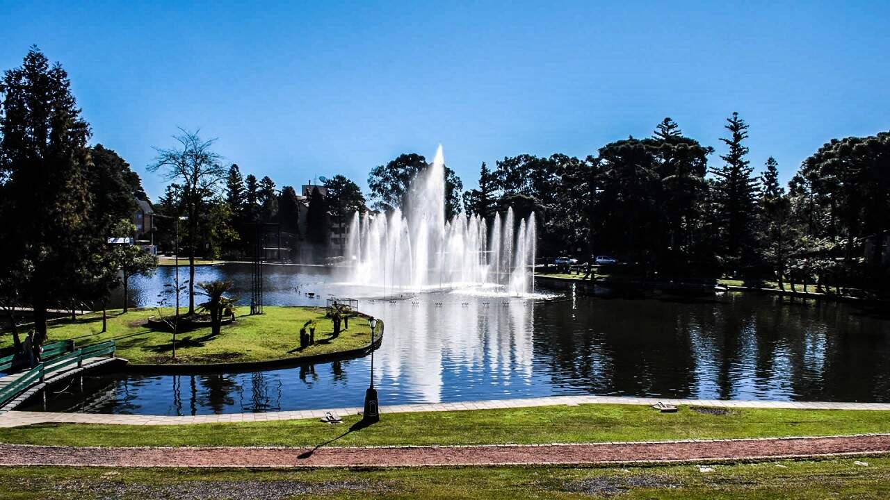 Lago Joaquina Bier é um dos pontos turísticos mais visitados. (Foto: Reprodução)