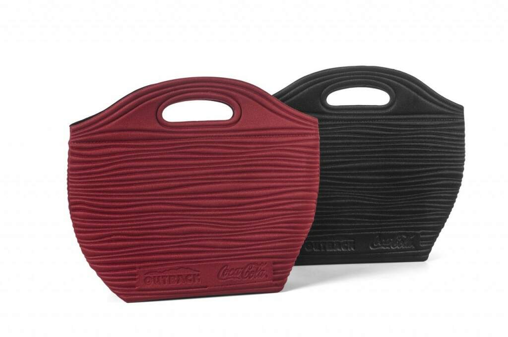 Bolsa personalizada do Outback e Coca-Cola