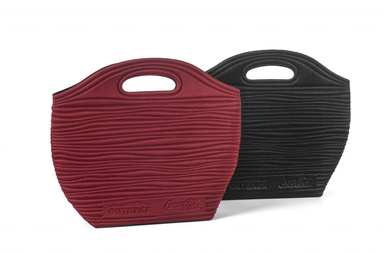 Bolsa personalizada do Outback e Coca-Cola