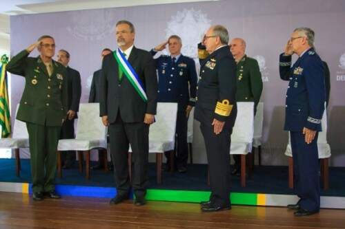Ministro da Defesa Raul Jungmann anuncia que vai buscar na área economica, os recursos para as prioridades da área. Foto Sgto. Johnson/Agencia Força Aérea