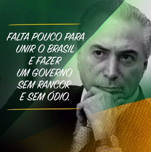 Campanha do PMDB. (Foto: Reprodução)