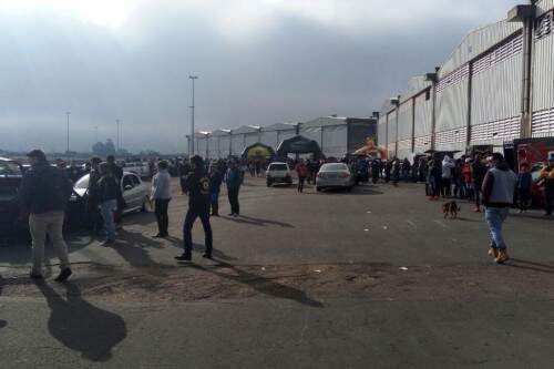 A fiscalização ocorreu durante campeonato realizado no Sambódromo. (Foto: Reprodução) 