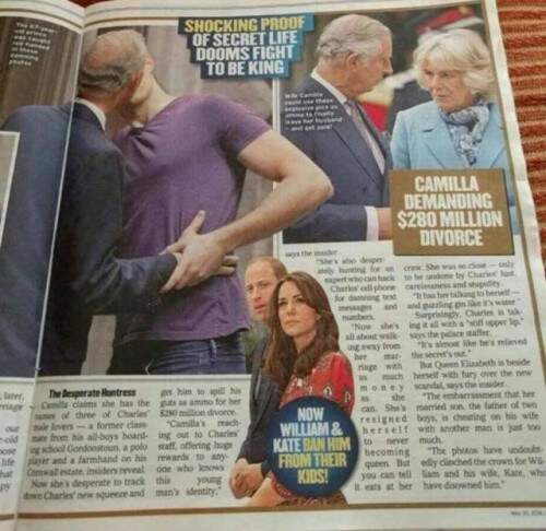 Na foto, Charles não foi fotografado de frente. (foto: reprodução)