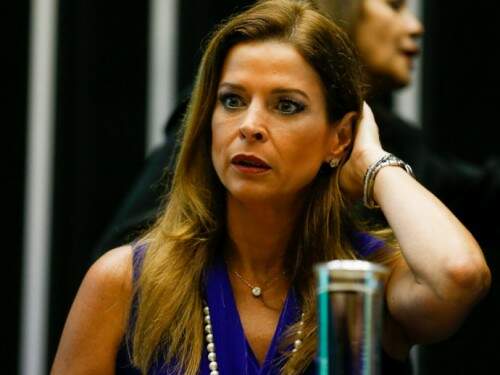 Cláudia Cruz, mulher do deputado Eduardo Cunha. (Foto: Reprodução)