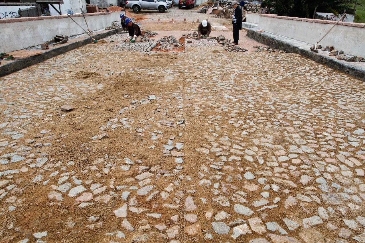 Impermeabilização foi necessária para preservar a estrutura. (Foto: Joel Vargas/PMPA)
