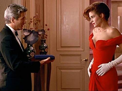 Julia Roberts ficou mundialmente famosa como a prostituta Vivian, de "Uma Linda Mulher" (Foto: Divulgação)