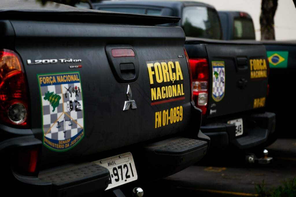 Força Nacional de Segurança em Porto Alegre. (Foto: Daniela Barcellos/Palácio Piratini)