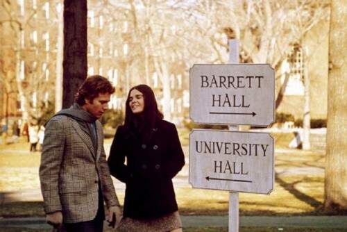 Filme "Love Story" foi protagonizado por Ali MacGraw e Ryan O'Neal (foto: reprodução)