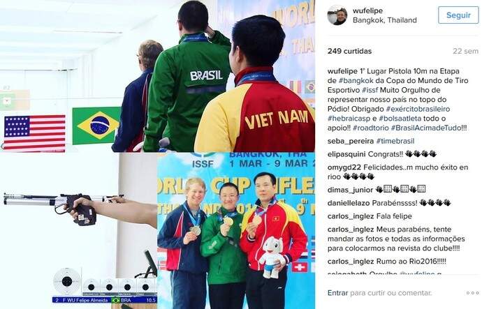 Felipe Wu, que não é usuário assíduo de redes sociais, viu seu Instagram se transformar (Foto: reprodução/Instagram)