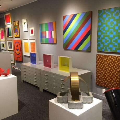 Os ambientes da mostra tiveram bastante cor. (Foto: Reprodução)