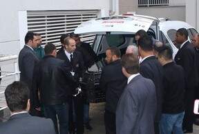Corpo de Domingos Montagner chega para ser velado, em São Paulo (Foto:Thiago Duran/Agnews)