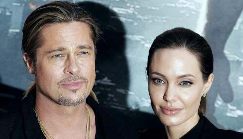 Brad Pitt e Angelina Jolie se separaram. (Foto: Jacques Demarthon/AFP)