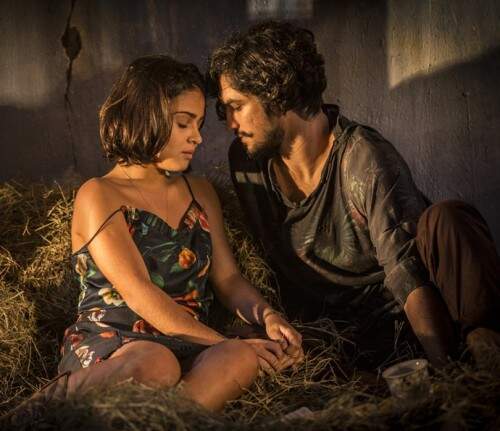 Miguel (Gabriel Leone) e Olívia (Giulia Buscacio) terão um casal de gêmeos (foto: reprodução)