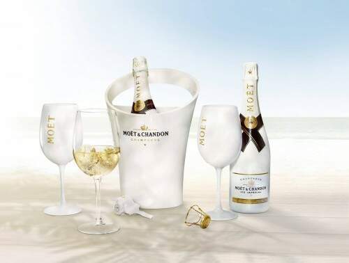 Moët Ice Imperial, champagne da Moët & Chandon, foi especialmente desenvolvido para consumo em climas quentes. (Foto: Reprodução)