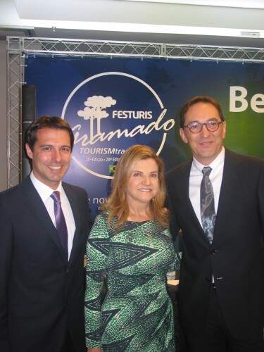 Eduardo Zorzanello, Marta Rossi e Paulo Roberto Chiele. (Foto: Paulo Gasparotto/especial)