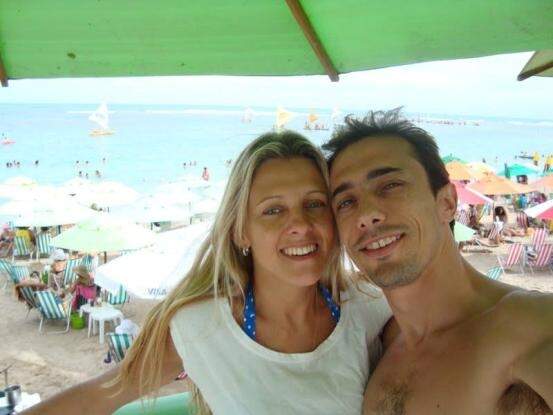 Leandro Boldrini e Graciele Ugulini. (Foto: Reprodução)