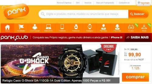 Homem é acusado pelo Ministério Público de fraudes por meio do site de compras Pank. (Foto: Reprodução)