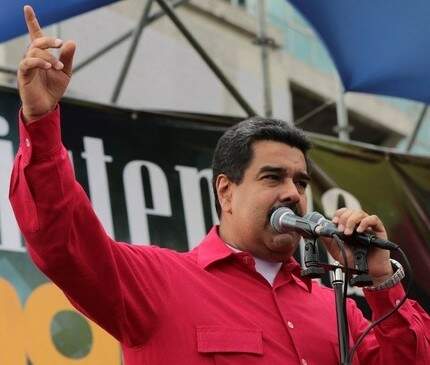 O presidente da Venezuela, Nicolás Maduro, durante discurso em Caracas. (Foto: Reprodução)