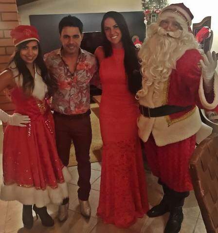 Em Goiânia! Zezé e Graciele passam o primeiro Natal juntos Foto: Reprodução/Instagram