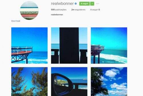 Instagram de William Bonner (Foto: Reprodução/Instagram)