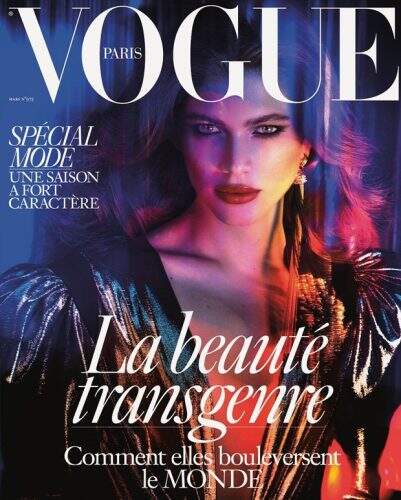 Capa da Vogue Paris. (Foto: Reprodução)