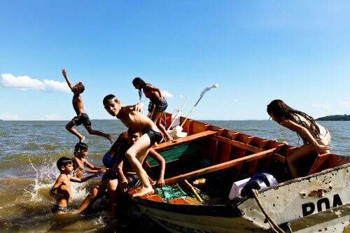 Todos os pontos estão próprios para banho. (Foto: Helena Rocha/PMPA)